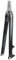 MAYANGYANG Fahrrad Gabel Fahrrad Straße Gabel Rennrad Teile 700C Carbon Faser Starre Gabel Disc Bremse Gabelschaft Gerade/Konisch Fahrradgabeln(Glossy - Tapered)