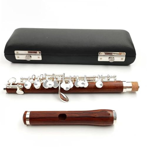 Querflöte Piccolo-Flöte Mit C-Tonart Kupfernickel Versilberte Tasten Holzkorpus(161S)