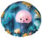 Colorful Jellyfish Shower Caps Women Reusable Large Shower Cap Men Quickdry Care Hair Long Short Kids Bath