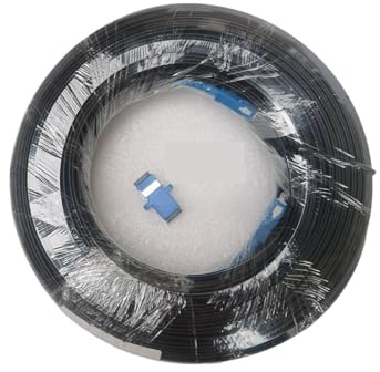 SHMKBDPF Câble fibre optique extérieur 20M-500M FTTH SC/UPC-SC/UPC monomode(80M With Adapter)