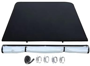 Pbqenxb Kofferraum Abdeckung Rollo Für Ford Für Ranger Für F150 Weiche Aufrollbare Laderaumabdeckung Für Pickup-Trucks