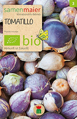 Samen Maier 907 Tomatillo Mischung violett-weiß (Bio-Tomatillosamen)