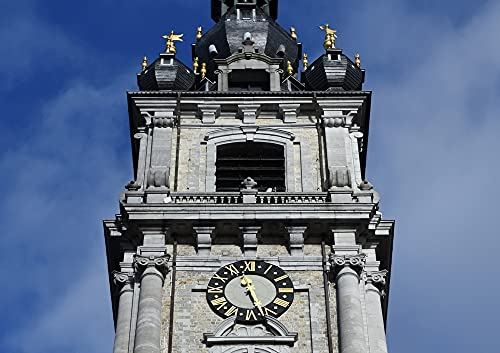 HANSEPUZZLE 63625 - Turm Puzzle 130 Teile | Gebäude Puzzle mit hochwertiger Puzzle Aufbewahrung: Kartonbox und wiederverschließbarem Beutel | Puzzle-Maße: 28,7 x 20 cm