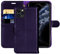 MONASAY iPhone 11 Pro Wallet Case,5.8-inch, [Glass Screen Protector Included][RFID Blocking] Flip Folio Leather Cell Phone Cover with Credit Card Holder for iPhone 11 pro,Purple