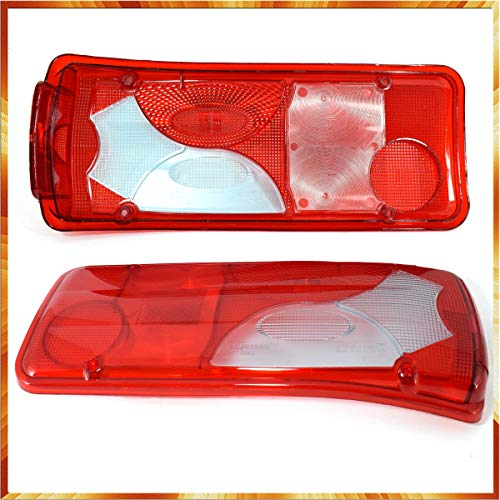 Easy Link 2x Lichtscheibe Heckleuchte Ersatzglas Rücklichtglas für MAN TGA TGL TGX TGS Sprinter