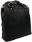 Hill Burry Leder Rucksack Damen Schulrucksack Reiserucksack Tagesrucksack Casual Backpack Daypacks schwarz