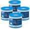 Aoyern Filterkartusche Typ D für Summer Waves, poolfilter typ d für vii & für d Pool zubehör Filter SFS-350, SFS-600, RP-350, RX-600 (4 Stück)