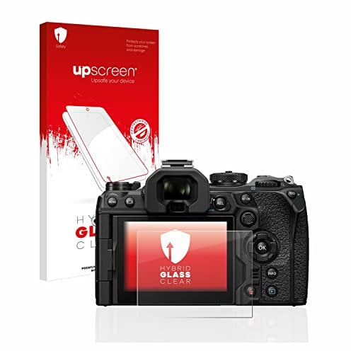 upscreen Schutzglas für Olympus OM-1 2022 Schutzfolie Panzer Folie Glas [Extrem Kratzfest 9H, Anti-Fingerprint, Ultra-Transparent]