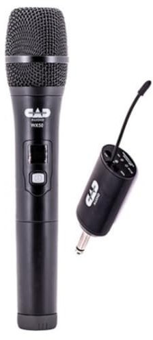 CAD Audio WX50 Frequenza digitale Agile a canale singolo UHF palmare senza fili, nero