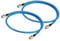 Superbat® SDI Kabel 1m 2 Stück 3G 6G 12G HD SDI BNC Kabel 75 Ohm (Belden 1694A) SDI Video Kabel Unterstützt HD SDI/3G/6G/12G/4K/8K/1080P Präzisions Videokabel