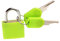 perfk Cadenas Avec 2 Clé, Cadenas Valise, Cadenas Casier, Mini Cadenas Anti Vol Couverture Durable 2 Clés Journal Cadenas à Clé Pour Voyage Valise à Bijoux Cartable à Outils, Vert
