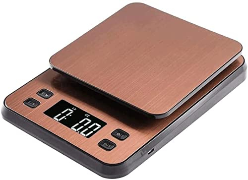 Corsehild Échelle Alimentaire, échelle de Cuisine numérique de 11 LB avec la Cuisine avec USB Grammes Rechargeables et Poids for Cuisiner l'échelle électronique de la Cuisine de Cuisson