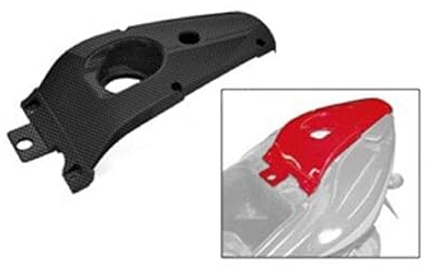 Sitzbank Soziusabdeckung Heck Carbon – passend für Yamaha Aerox 50 100, MBK Nitro 50 100 (SA14, 5BR, bis 2014)