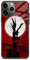 HEMINJYJEF Japanische Mode Anime einzigartiges Design Manga Cover Schutzhülle Weiche Silikon Glas Handyhülle (Ryuk Shinigami, für iPhone X/XS)