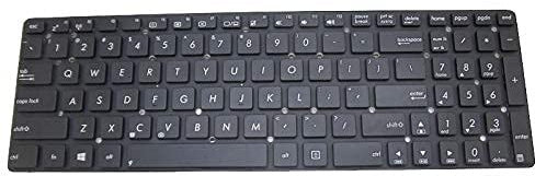 Piezas reemplazables-- Teclado de computadora portátil compatible con ASUS X752BP X752NA X752NV X752LA X752LB X752LD X752LJ X752LK X752LKB X752LN X752LX X752MA X752MD X752MJ X752SJ X752SV X752SA X752Y