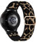 LXURY Elastisch Armband für Garmin Vivoactive 4S/Venu 2S/Vivomove 3S Armband, Dehnbar Nylon Stoff Band Herren/Damen Verstellbar Sport Ersatzarmband Kompatibel mit Garmin Venu 2S Uhrenarmband (P)
