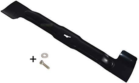 perfektGarten 44 CM lawnmower blade compatible with Murray IQ18WM44 / BP20226A, BP20226A + screw