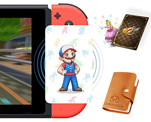 20 NFC-Karten, die mit Mario Kart 8 Deluxe für Nintendo Switch kompatibel sind, gleiche Boni wie die Figuren