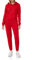 Redbridge Tuta da jogging da donna, comoda in due pezzi, con cappuccio e pantaloni da jogging, casual, per lo sport e la vita quotidiana, Colore: rosso, XL