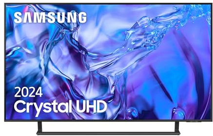 Samsung TV Crystal UHD 4K 2024 43DU8505 Smart TV de 43 con Colores increíbles, el Mejor Smart TV, Peana con Altura Ajustable y con Todos los Altavoces a la Vez con Q-Symphony