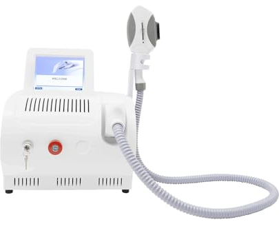 IPL Haarentfernungsgerät, 700W Haarentfernungs-Maschine, Kühlende Eis-Spot Haarentfernung, Haarentfernungs-Werkzeug mit 100000 Blitze, 50 Energiestufen und 6 Modi, für Ganz- und Teilkörperenthaarung