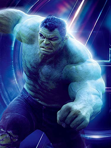 VAKUUM 5D Diamond Painting Kits for Aduts, Hulk Diamond Art for Kids, Cross Stitch Kits for Beginners Wall Art 50 * 60cm5D196m
