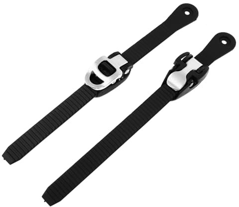 BCOATH 2sets Roller Skate Shoes Straps Replacement Buckles Comfortable Fit for Adults 2pcs*2