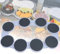 SWAYVES Lazy Susan Drehteller, Drehbares Serviertablett Für Tisch, Um 360° Drehbares Serviertablett, Drehbares Serviertablett Für Tisch Für Partys In Der Küche Zu Hause