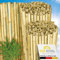 Sol Royal Premium Canisse Brise Vue Bambou Clair Brillant 100x250 cm – Canisse Bambou Balcon Palissade Jardin Exterieur – Cache Brise Vue Balcon 1m hauteur Pare Vue Terrasse Extérieur– B99