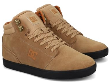 DC Shoes Crisis 2 Hi Wnt - High-Top Winterised Shoes for Men - High-Top-Winterschuhe - Männer - 43 - Beige