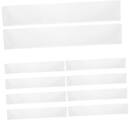 HIAKDOFT 10 Stück 10 teilig Transparente Sofa Blocker Verstellbar und Robust Verhindert das Eindringen von Haustieren unter Couch Passend für Sofas und Betten Einfache Installation Für