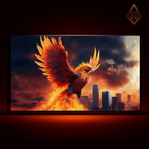 Custom Fixed Frame Projector Screen | PET Crystal CBSP ALR UST 0.8 gain | 71–150 Any Size & Ratio | 4K 8K HDR | Home Cinema & Commercial