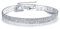 Floweralight 3 Row Stretch Clear Rhinestones Choker Necklace Hochzeit Sparkling Kette Strass Halskette