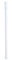Fdit Barre de Rideau de Douche Extensible Tringle à Rideau de Salle de Bain Installation Facile réglable de Rod 11.8inch-19.6inch Largeur Extensible