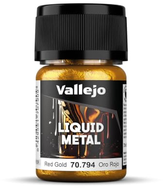 Vallejo 70794, oro liquido metalizado, Oro Rojo