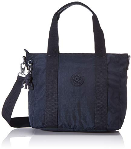Kipling Damen Asseni Mini Tote Schwarz (Blue Bleu)