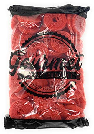 Cherry Wheels 1kg Share Bag by The Gourmet Sweet Company