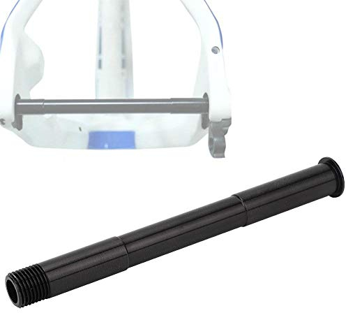 Asse trasversale, Quick Release 15 mm x 110 mm nero in lega di alluminio, asse trasversale spiedo compatibile con Rockshox per Rockshox Rivelazione Wc, Xx, Rct3, Rlt, Rl (2014-2015)