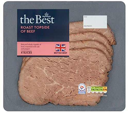 Morrisons The Best Topside Beef 80g
