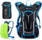 SPGOOD Fahrradrucksack 20L/25L/30L (9 Farben)-Wasserdichter Ultraleicht-für Damen & Herren Multifunktionaler-mit Regenschutzkappe/Helmabdeckung Rucksäcke MTB Mountainbike (Blau Schwarz, 30L)