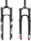 BUCKLOS 26/27.5/29 Travel 120mm MTB Air Suspension Fork, Rebound Adjust 1 1/8 Straight/Tapered Tube QR 9mm Manual/Remote Lockout XC AM Ultralight Mountain Bike Front Forks