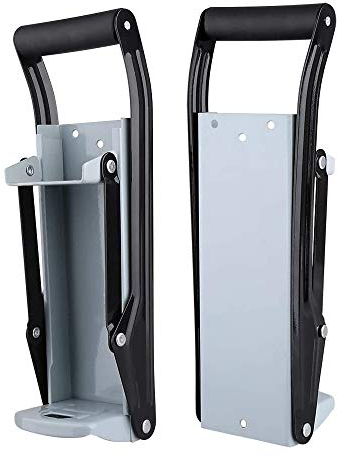 Rainberg® Can Crusher 16oz in Aluminum Eco-Friendly Recycling Tool Bottle Opener | Heavy Duty Large Metal Wall Mounted Soda Beer Smasher