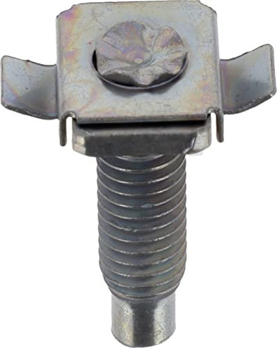 Restagraf - Vis en Cage avec Écrou Clipsable M6-1.00 x 20 mm - Fixation pour Tôle ou Châssis - Compatible avec Fiat, Peugeot (Certains Véhicules) - Réf. 1401