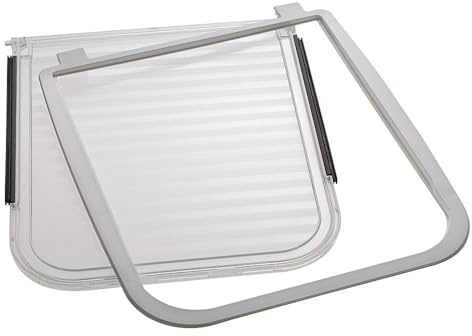 Ferplast Ersatz-Katzentür Swing 9 Größe klein, weiß