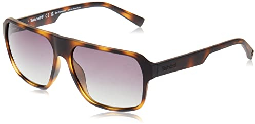 TIMBERLAND Herren TB9254 Sonnenbrille, Dark Havana