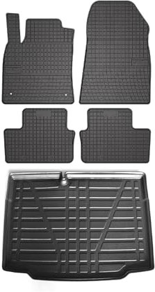 Fußmatten & Kofferraumwanne Set für Renault Clio Schrägheck 2019-2025 Gummi 5X