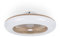 Noaton Ventilatore da soffitto 11055G Callisto Oro, con Illuminazione LED max 50W Dimmerabile 3 temperature di colore, telecomando, timer, portata d'aria fino a 61 m3/min, lampadario, diametro 55cm