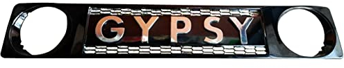 AEspares Alpha-Kühlergrill, vorne verchromt, kompatibel mit Suzuki Samurai Sierra SJ413 SJ410