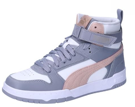 Puma Unisex Adults Rbd Game Sneakers, Puma White-Rose Quartz-Gray Fog, 44.5 EU