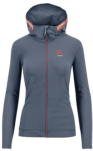 KARPOS 2532005-017 EASYFR. W F-Z HOODIE Giacca Donna VINTAGE INDIGO/HOT CORAL Taglia XS
